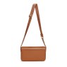 Alice Wheeler Tan Lisbon Crossbody Bag back