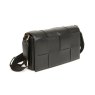 Alice Wheeler Black Lisbon Crossbody Bag side view