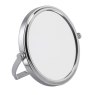 Alice Wheeler Chrome 7x Round Mirror Large