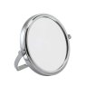 Alice Wheeler Chrome 7x Round Mirror Small