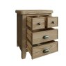 Heritage Oak Extra Large Bedside Cabinet image of the cabinet on a white background