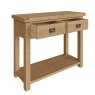 Norfolk Oak Medium Console Table image of the table on a white background