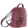 Ashwood Leather Zenith Wine Backpack side view 2