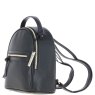 Ashwood Leather Zenith Black Backpack side view 1