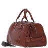 Ashwood Leather Tan Wheeled Duffle Bag