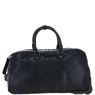 Ashwood Leather Ashwood Leather Black Wheeled Duffle Bag