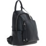 Ashwood Leather Black Backpack side view 2