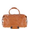 Ashwood Leather Austin Tan Weekend Holdall front