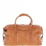 Ashwood Leather Austin Tan Weekend Holdall back