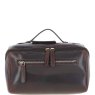 Ashwood Leather Brown Wash Bag front