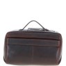 Ashwood Leather Brown Wash Bag back