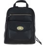 Ashwood Leather Black Backpack front