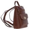 Ashwood Leather Tan Backpack side view 2