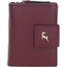 Ashwood Leather Wine RFID Secure Purse front