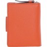 Ashwood Leather Orange RFID Secure Purse back