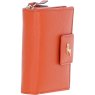 Ashwood Leather Orange RFID Secure Purse side view 2