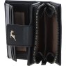 Ashwood Leather Black RFID Secure Purse open 2