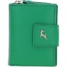 Ashwood Leather Green RFID Secure Purse front