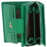 Ashwood Leather Green RFID Secure Purse open 2