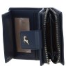 Ashwood Leather Navy RFID Secure Purse open 2