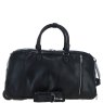 Ashwood Leather Ashwood Leather Black Holdall With Detachable Shoulder Strap