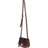 Ashwood Leather Ashwood Leather x Harris Tweed Saddle Crossbody Bag