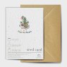 The Seed Card Company Its Peanut Butter Birthday Thyme Card Reverse