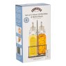 Kilner Set Of 2 Oil Bottles In Metal Rack packaging