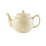 Price & Kensington Matt Cream Teapot 6 cup