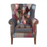 Barnard Patchwork Chair on a white background