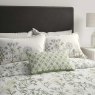 Sanderson Options Wild Angelica Duvet Cover Set Silver & Spring Leaf Close up shot