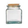 &Again Recycled Glass Storage Jar 1100ml