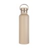 &Again Double Wall Bottle With Bamboo Lid Putty 750ml