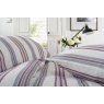 The Lyndon Company Magnate Red Duvet Cover Set Pillowcase detail