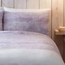 Appletree Hygge Anson Mauve Stripe Duvet Cover Set close up