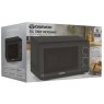 Daewoo 700W 20L Black Microwave packaging