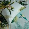 Paoletti Forsteriana Palms Duvet Cover Set pillowcase close up