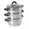 Tower Essentials 3 Tier Stainless Steel Steamer