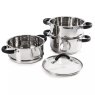 Tower Essentials 3 Tier Stainless Steel Steamer 2