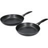 KitchenCraft Set Of 2 Non Stick Frying Pans