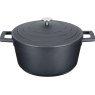 Masterclass Black Aluminium Casserole Dish 4L