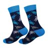 Eco Chic Navy Turtle Eco-Friendly Bamboo Socks