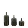 Gallery Direct Vormark Set Of 3 Green Ornaments cut out