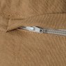 Gallery Direct Pino Tan Cushion zip close up