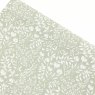 Gallery Direct Sage Floral Table Runner close up