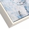 Art Marketing Blue Bay View Wall Art frame close up