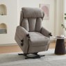 Denmark Dual Motor Lift & Rise Chair In Chacha Oat lifestyle image