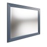 Heritage Editions Blue Wall Mirror on a white background