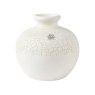 Kaemingk Kaemingk White Terracotta Textured Clay Vase