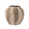 Kaemingk Kaemingk Textured Beige and Cream Vase